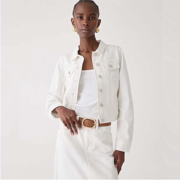 J. Crew Jackets & Blazers - Jcrew white denim jacket